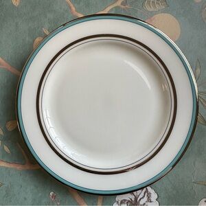 kate spade for Lenox Library Lane Aqua Bread and Butter Plate